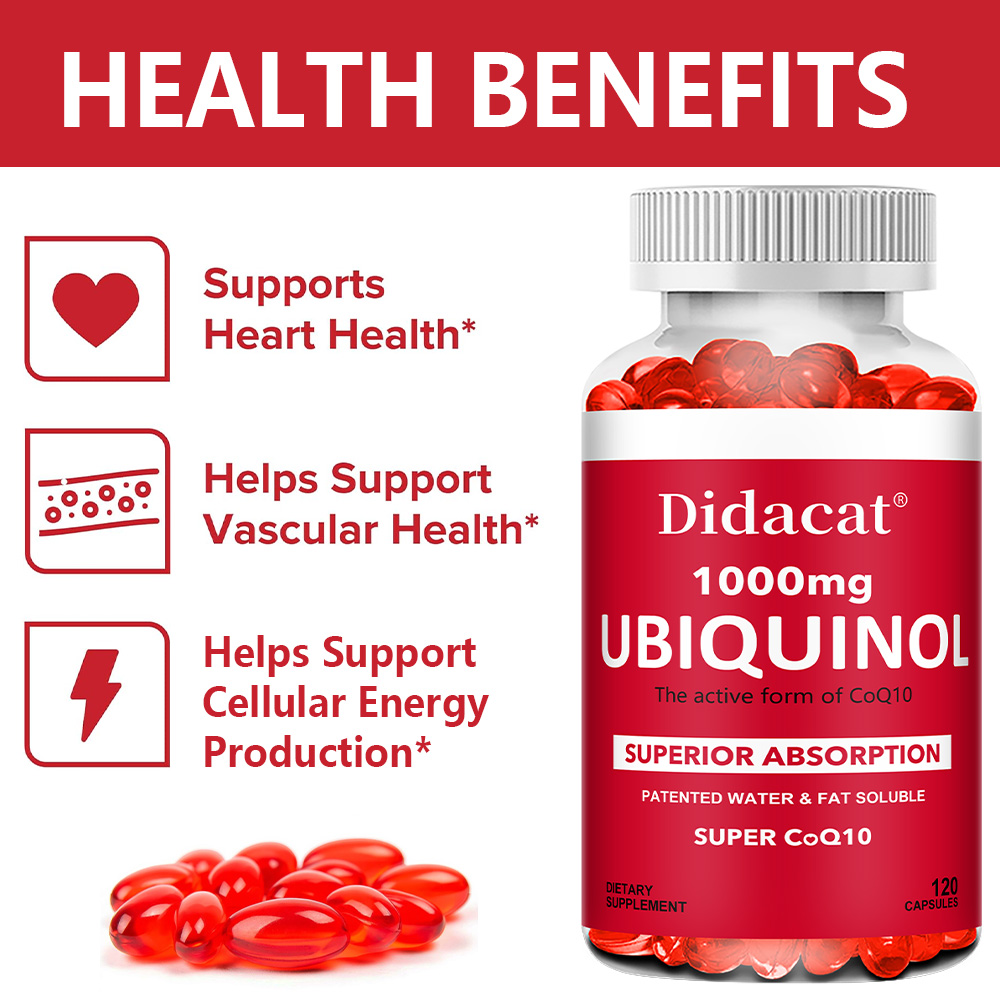 Cápsulas Blandas de Ubiquinol  - Nac N Acetyl Cysteine reseña y precio