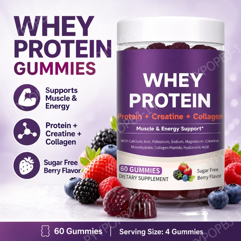 Gomitas de Proteína con Creati - Fitness Nutrition Whey Protein reseña y precio